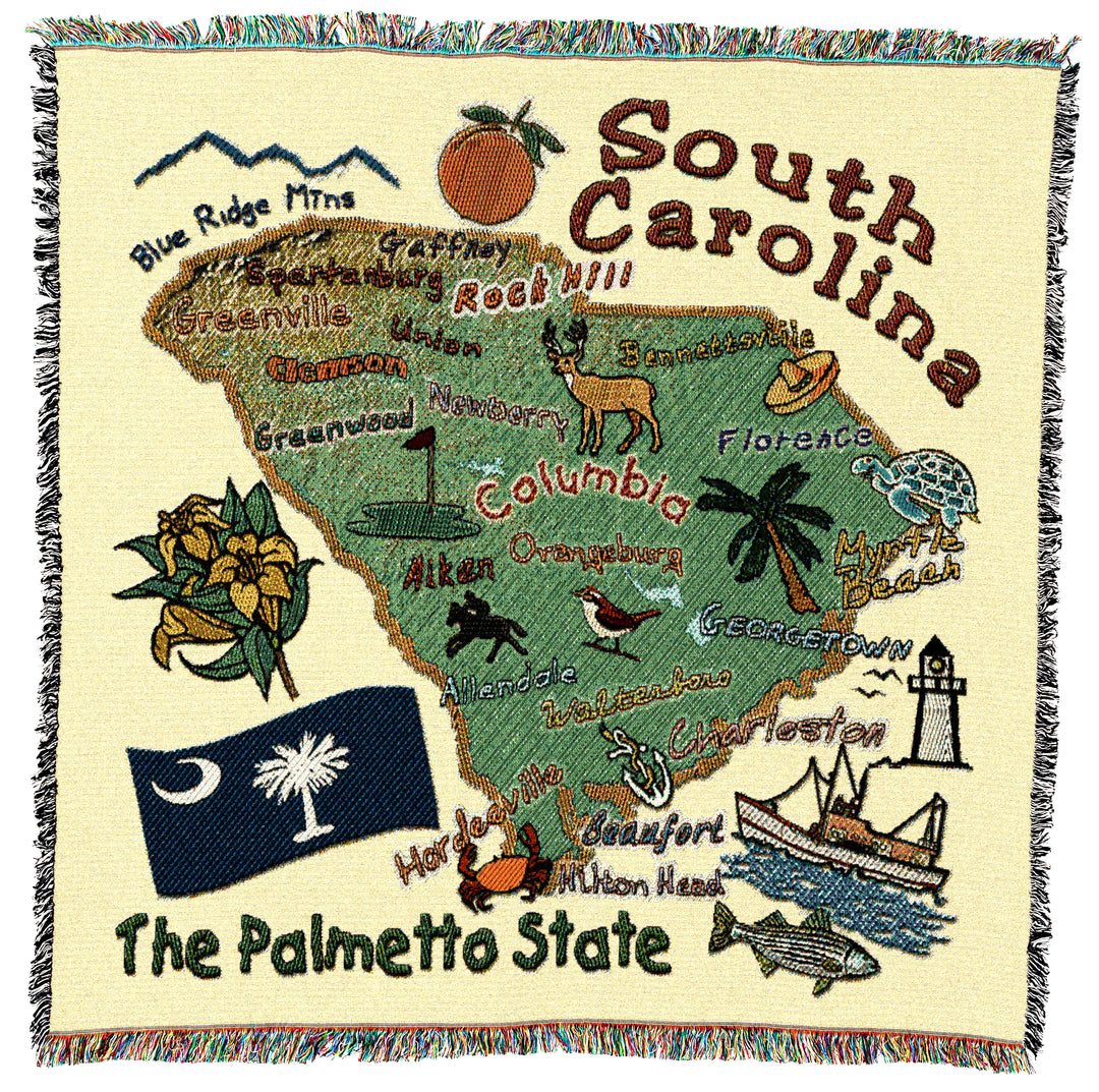 South Carolina State Small Throw