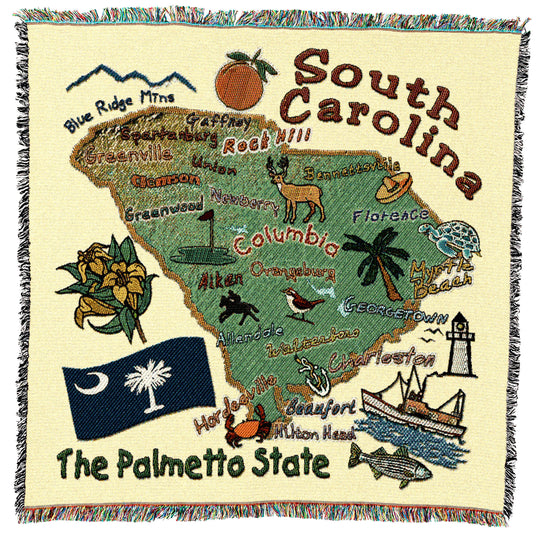 South Carolina State Small Throw