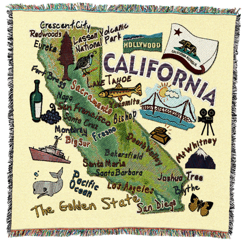 California State Small Throw