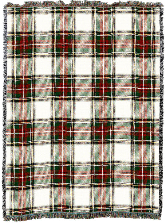 Stewart Dress Plaid Tartan Throw