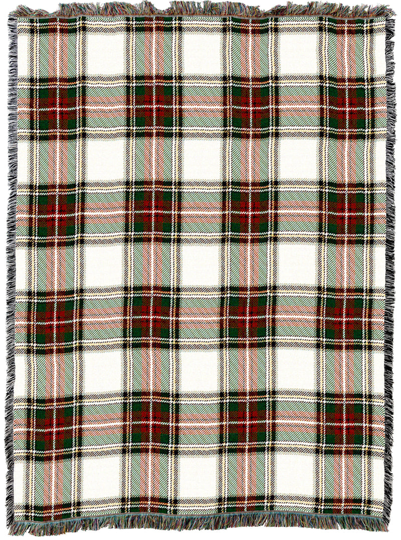 Stewart Dress Plaid Tartan Throw