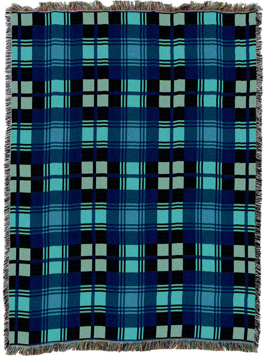Blackwatch Plaid Tartan Throw