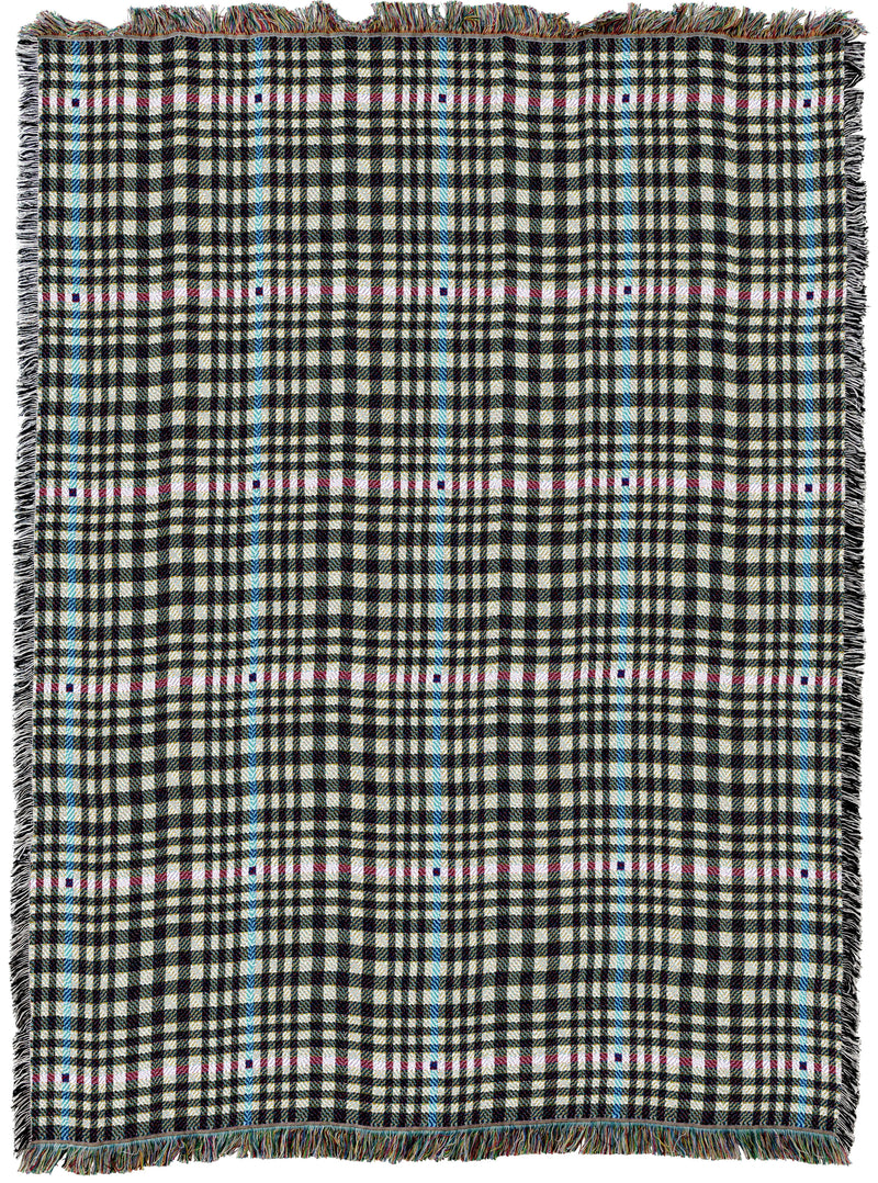 Herringbone Grey Throw