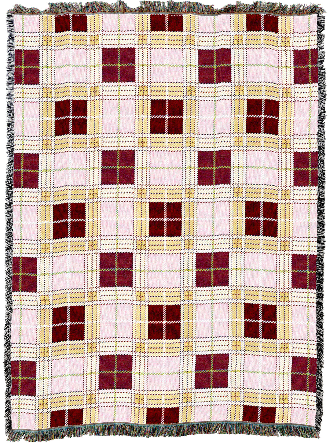 Innocent Plaid Throw