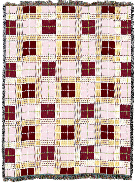 Innocent Plaid Throw