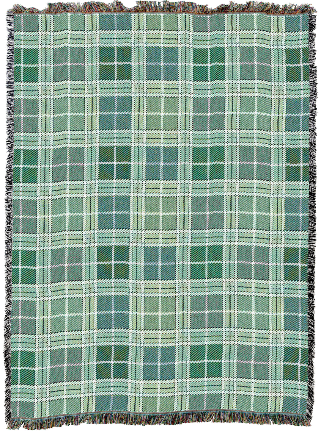 Heather Patterned Throw Heather Plaid Tartan Throw