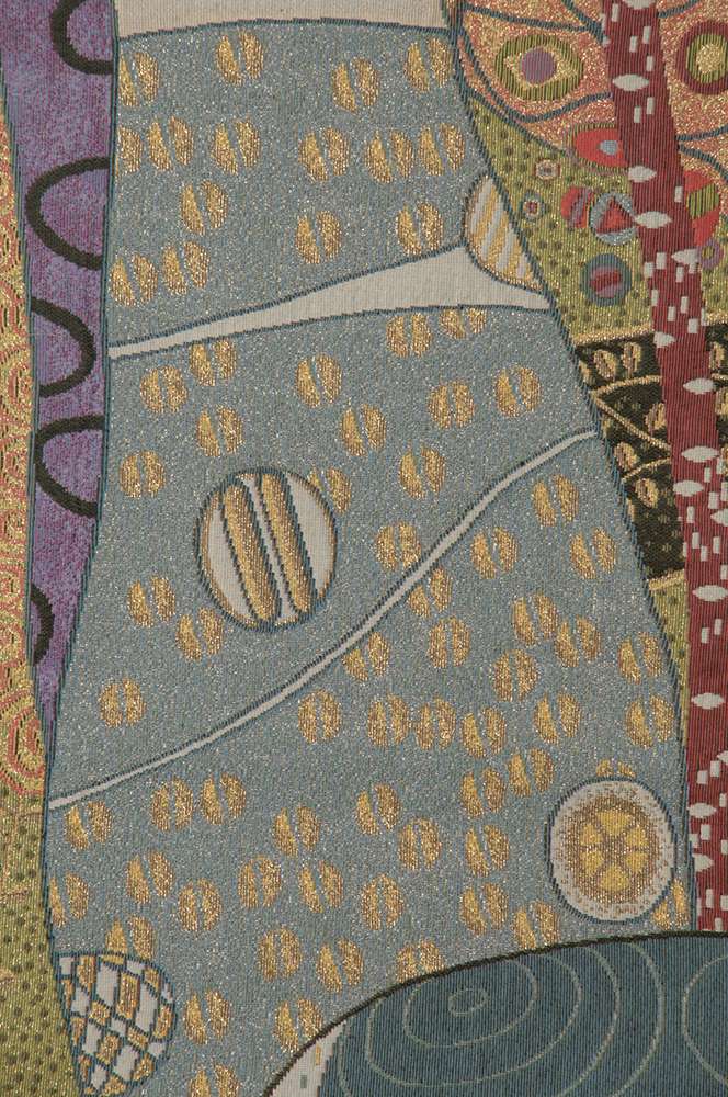 Gustav Klimt Water Snakes Italian Wall Tapestry