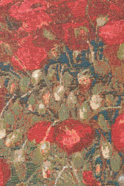 Van Gogh Poppies French Wall Tapestry