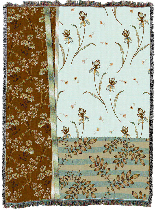 Botanical Swatches Jade Throw