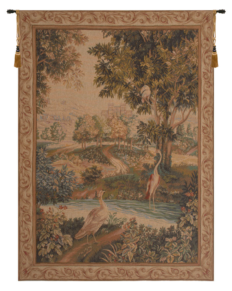 Verdure Aux Oiseaux I French Wall Tapestry