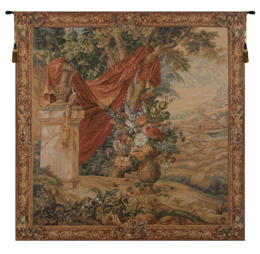 Bouquet Au Drape II French Wall Tapestry