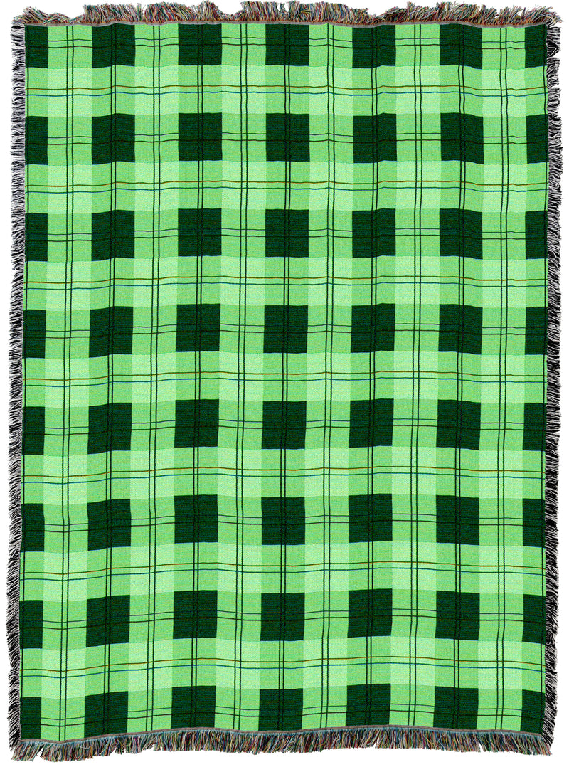 Gooseberry Plaid Throw