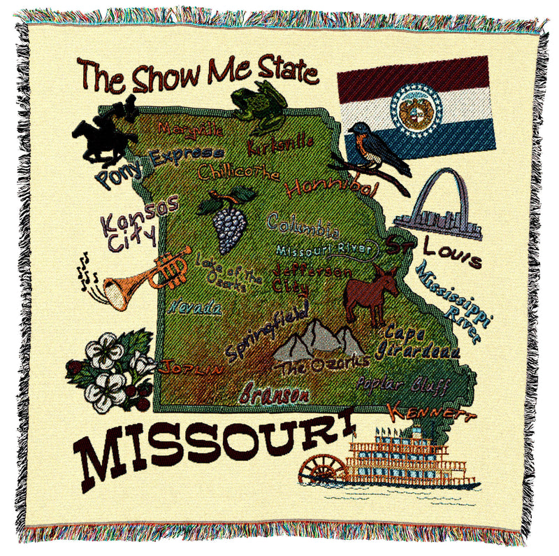 Missouri State Small Throw
