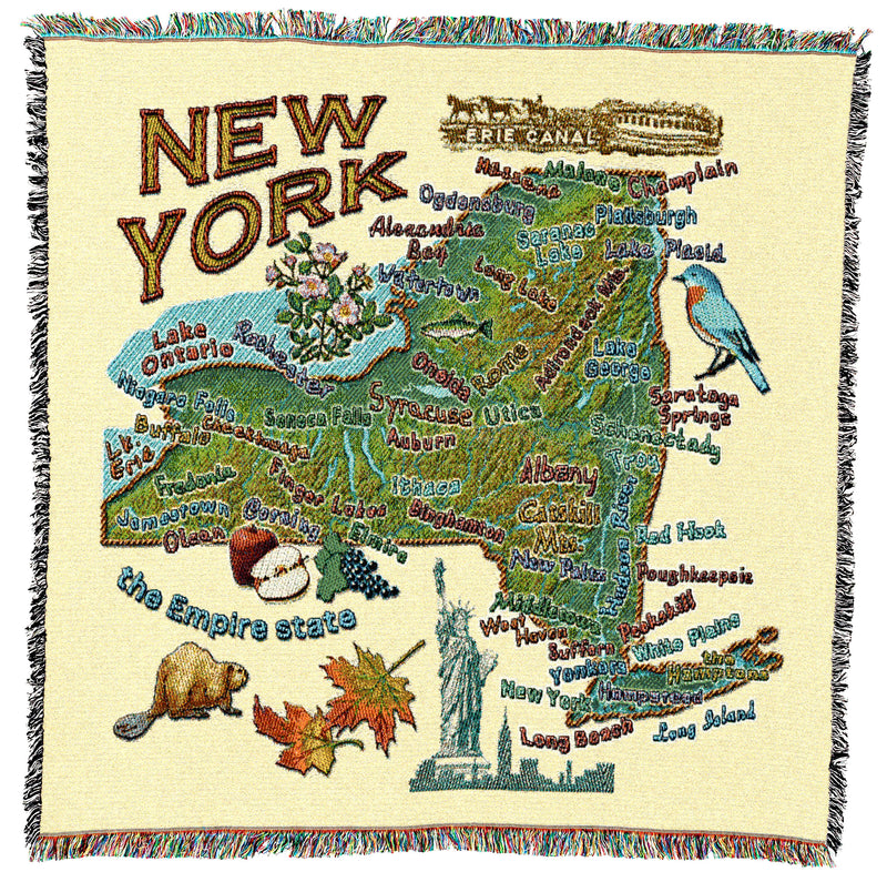 New York State Small Throw