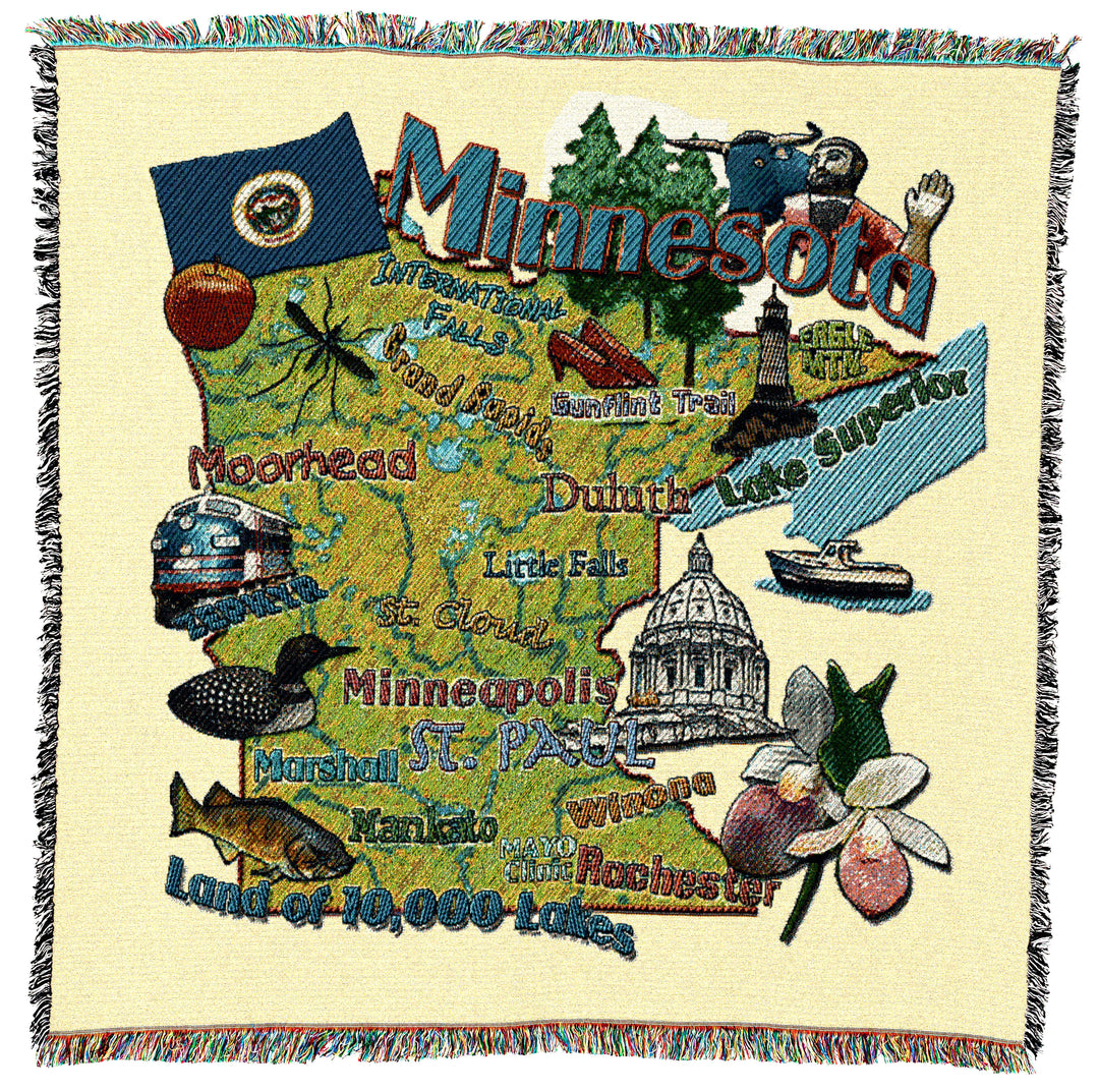 Minnesota State Small Throw
