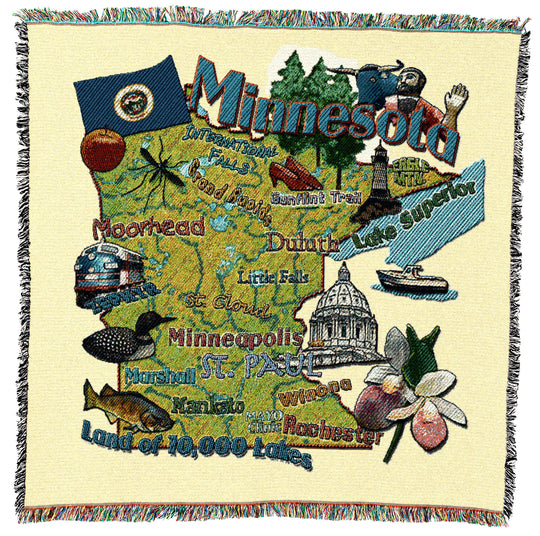 Minnesota State Small Throw