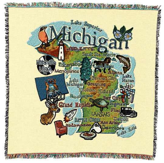 Michigan State Small Throw