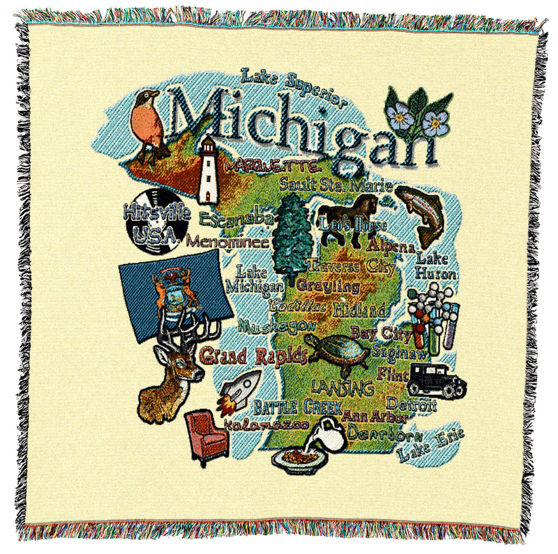 Michigan State Small Throw