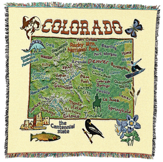 Colorado State Small Throw