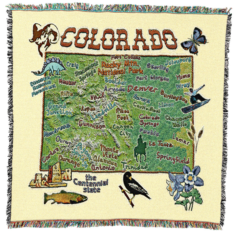 Colorado State Small Throw