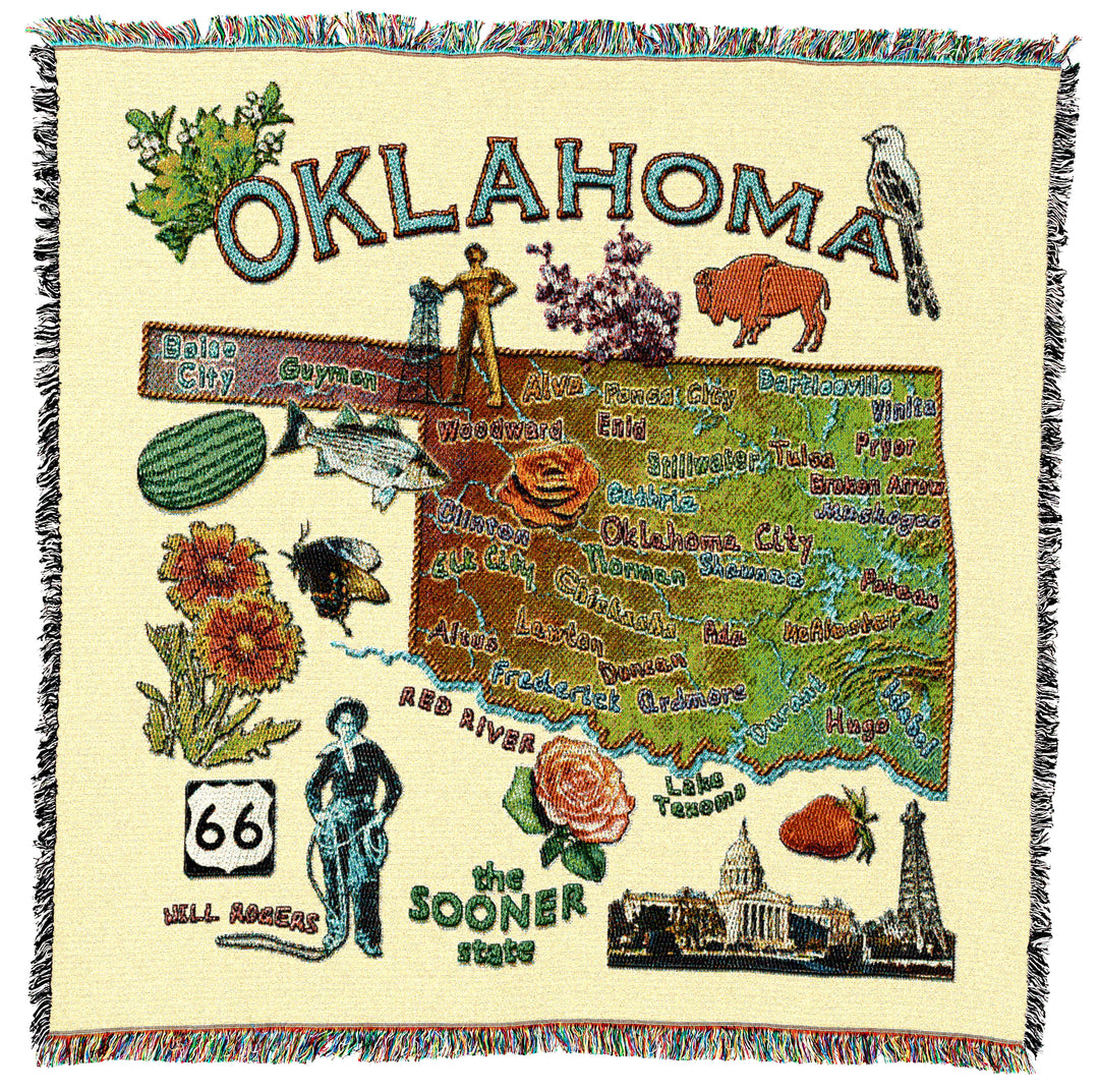 Oklahoma State Small Throw