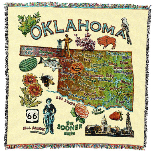 Oklahoma State Small Throw