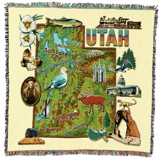 Utah State Small Throw
