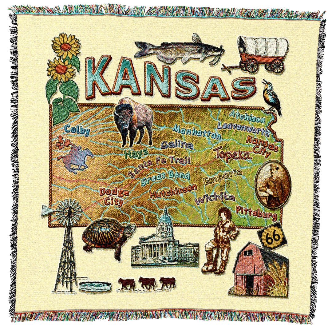 Kansas State Small Throw