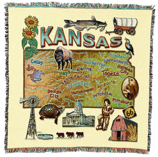Kansas State Small Throw