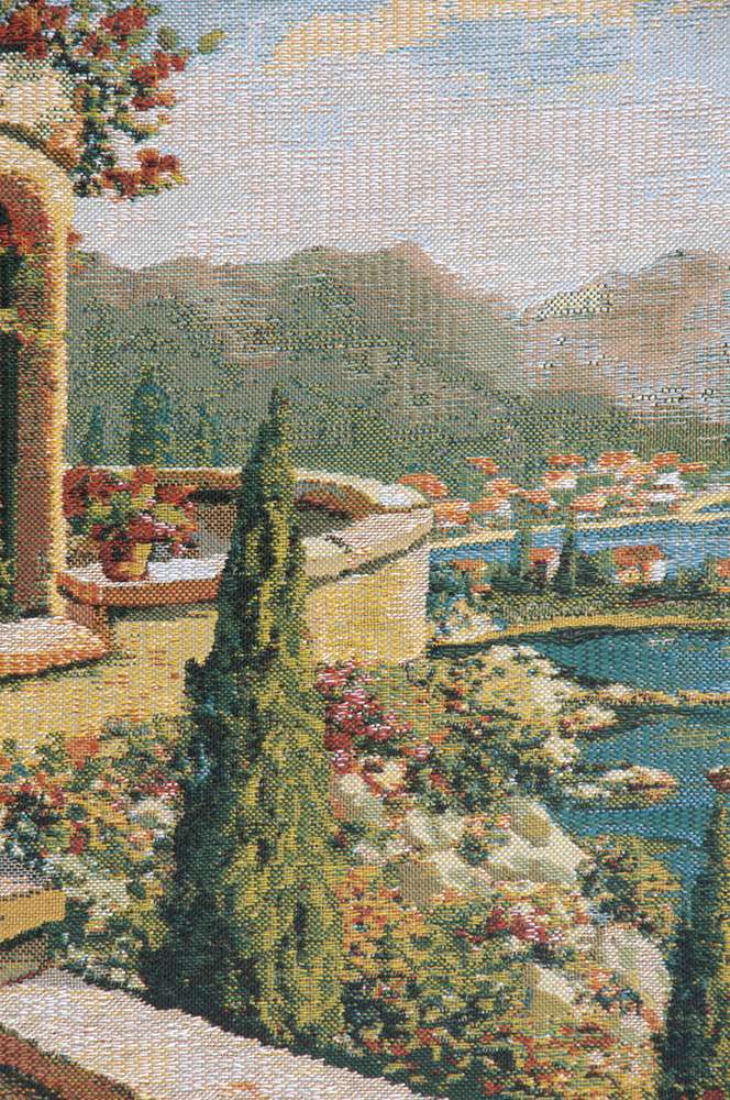 Capri Terrace Mini Belgian Wall Tapestry