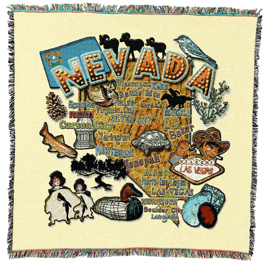 Nevada State Small Throw