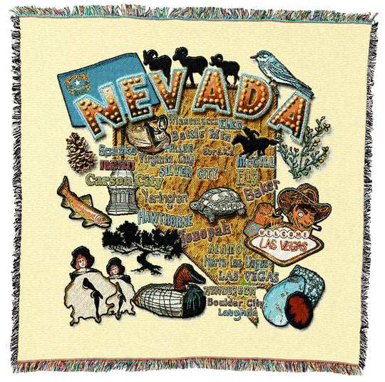 Nevada State Small Throw