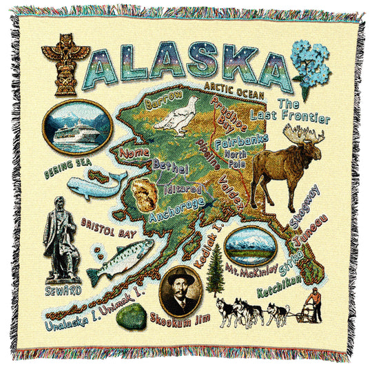 Alaska State Small Throw