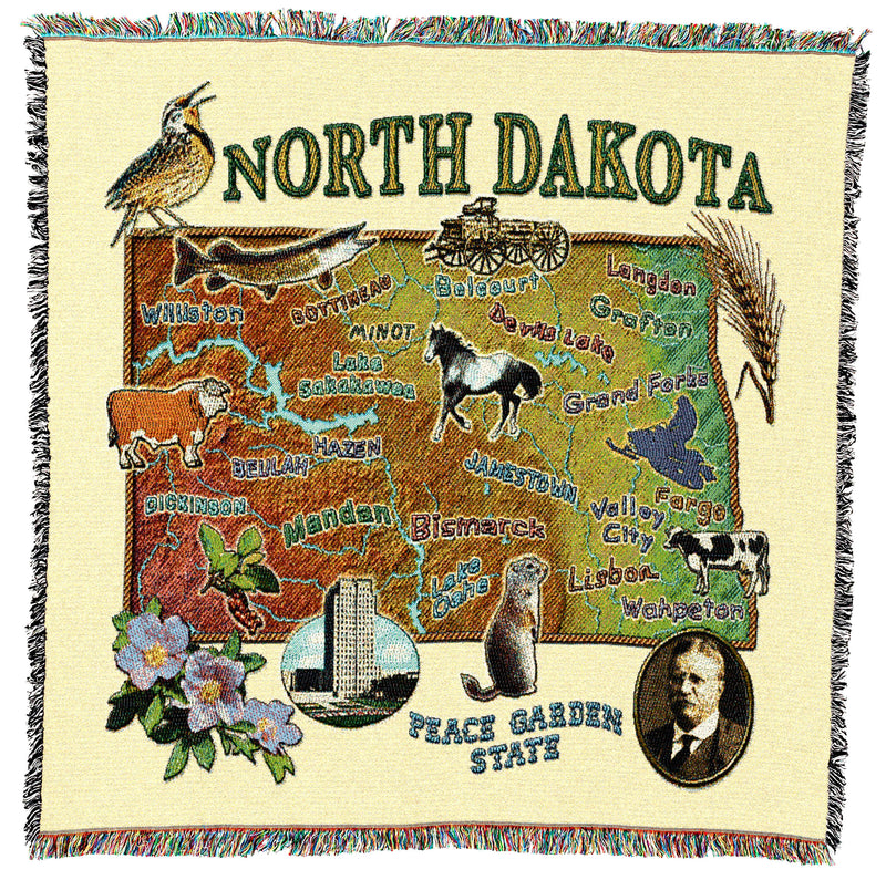 North Dakota State Small Throw