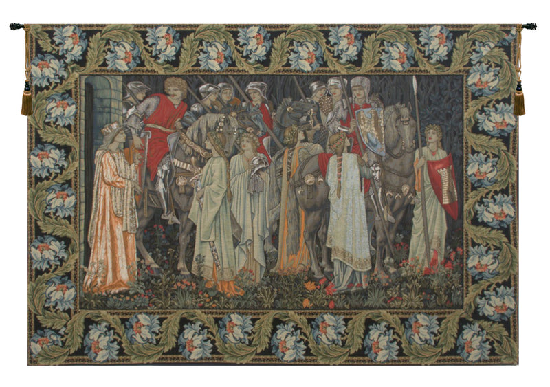 The Holy Grail  European Wall Tapestry