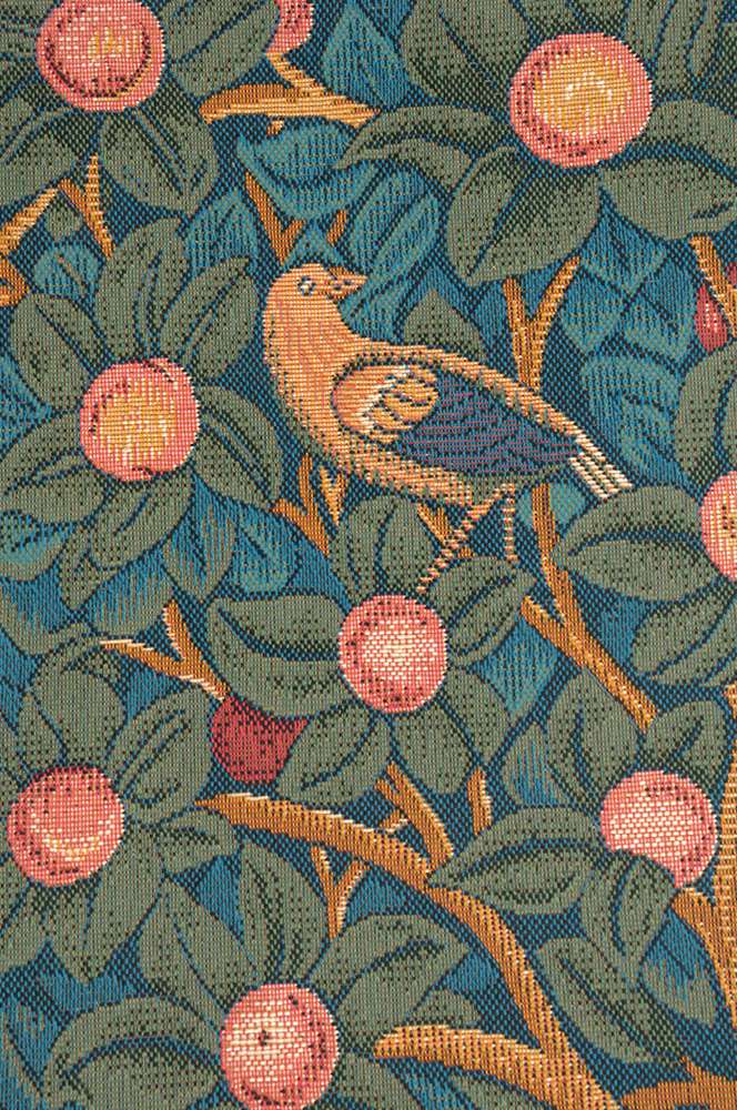 Woodpecker with Verse French Wall Tapestry