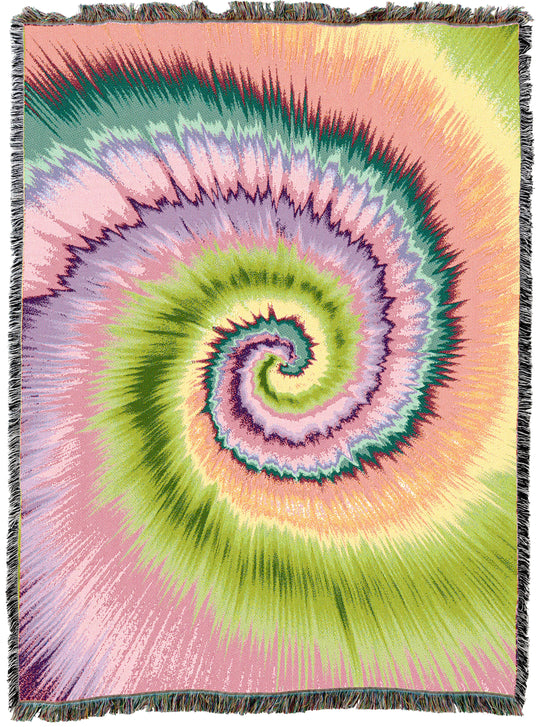 Girls Tye Dye Throw