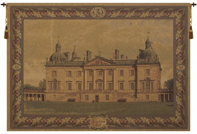 English Castle Belgian Wall Tapestry