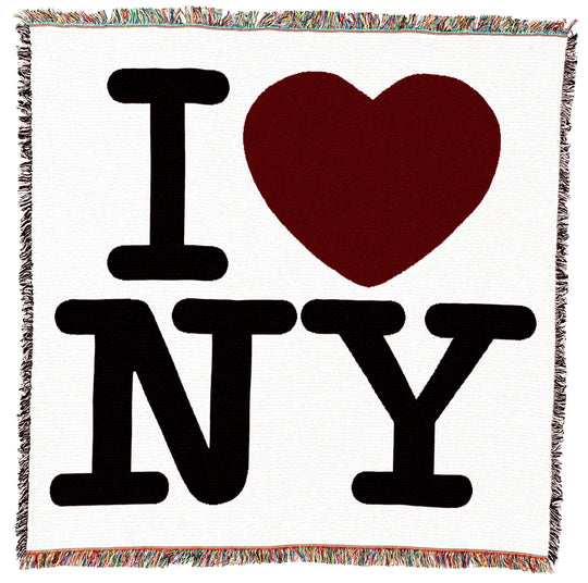 I Love New York Small Throw