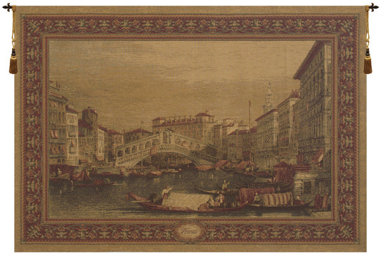 Venice Rialto Belgian Wall Tapestry