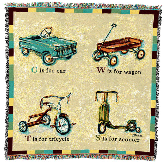 Car Wagon Tricycle Scooter Small Throw