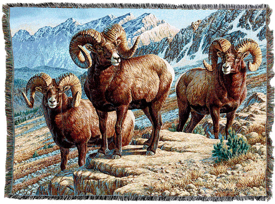 Mountain Monarchs Throw