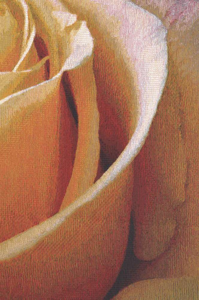 Yellow Rose Square Belgian Wall Tapestry