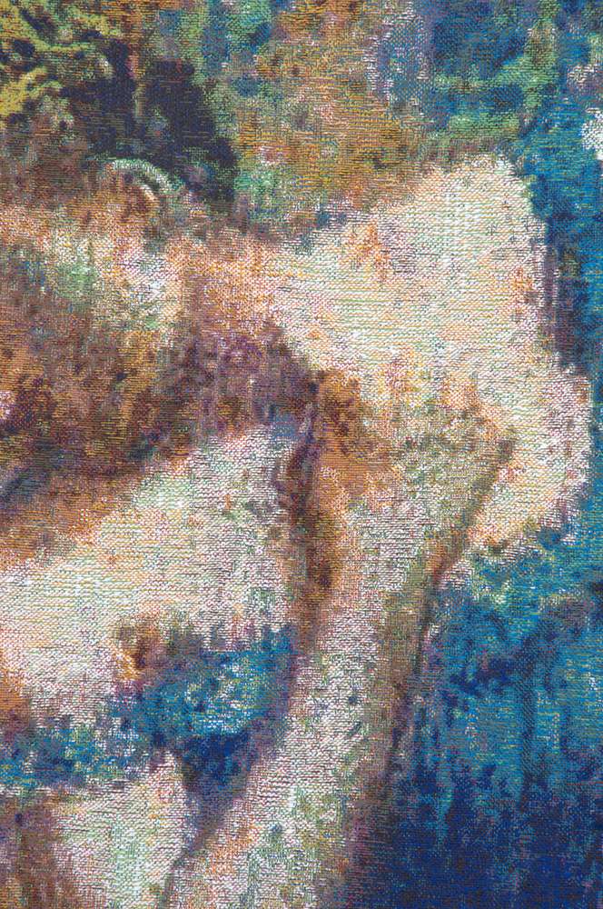 Blue Dancers Belgian Wall Tapestry