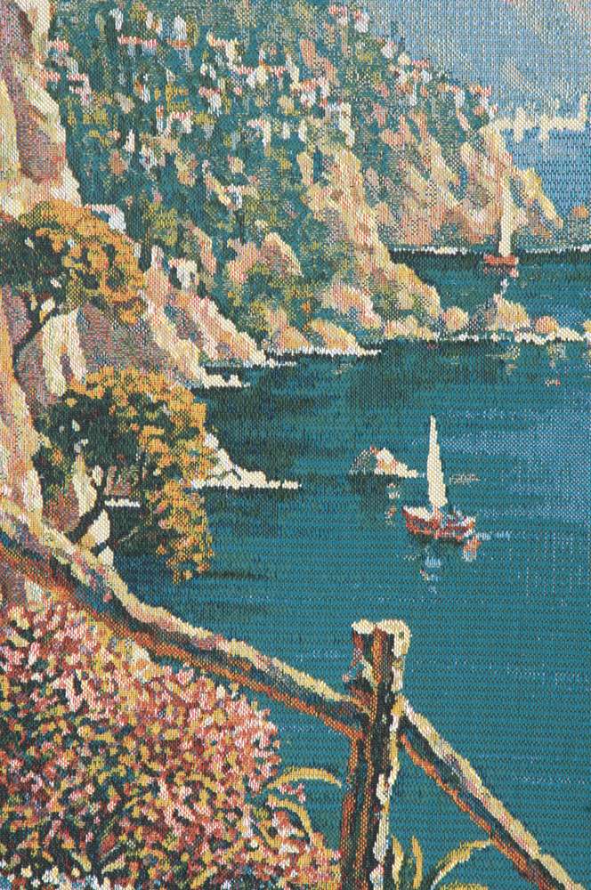 Italian Coast Belgian Wall Tapestry