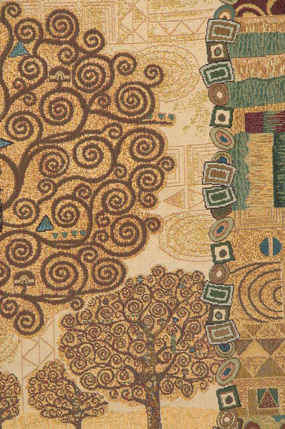 Gustav Klimt Tree of Life Belgian Wall Tapestry