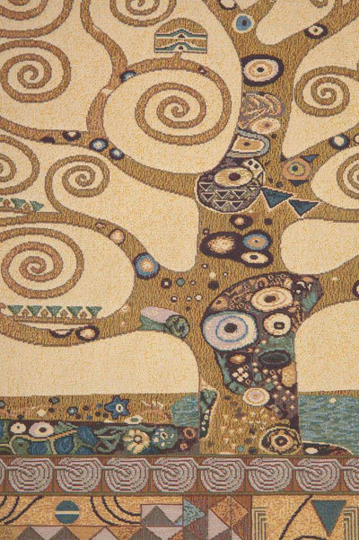 Gustav Klimt Tree of Life II Belgian Wall Tapestry