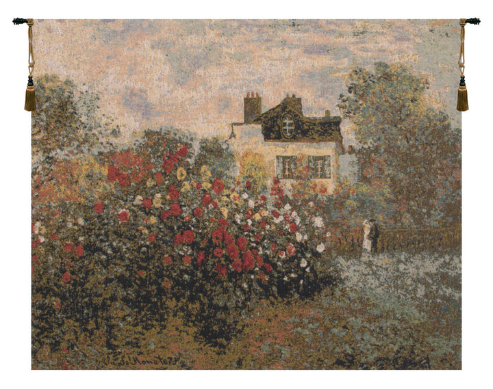 The House Of Claude Monet Belgian Wall Tapestry