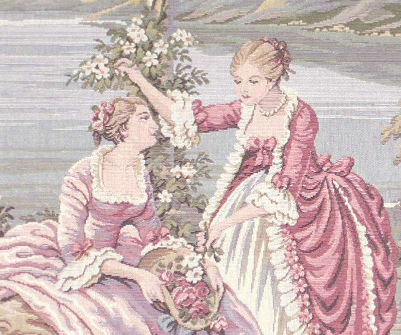 Lake Como With Royalty Italian Wall Tapestry