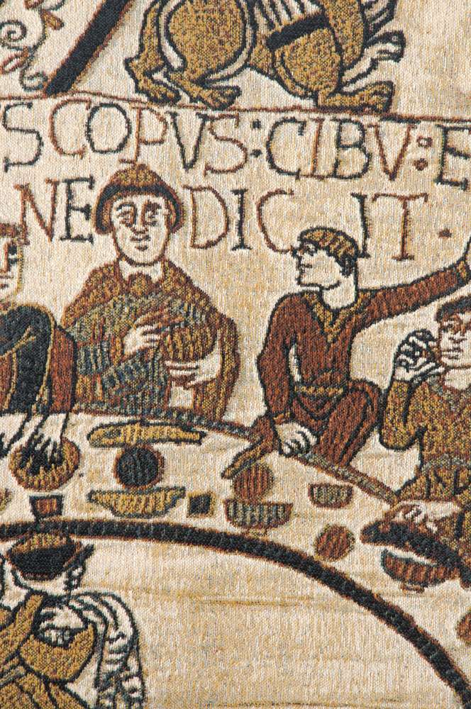 Bayeux Banquet Belgian Wall Tapestry